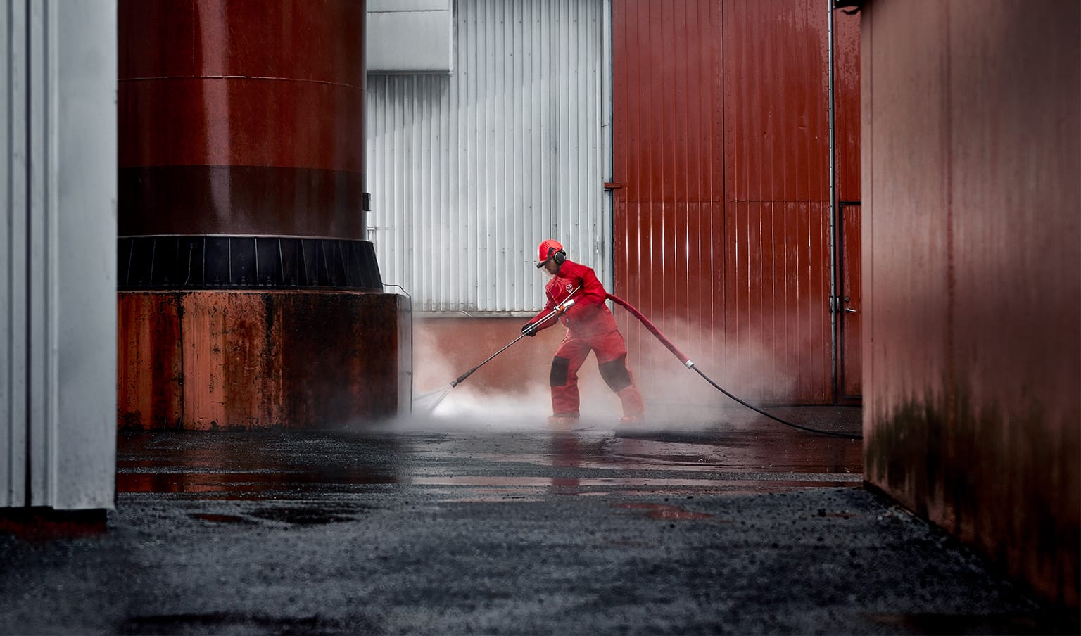 Water Jet Rope Guard Protective clothing for water jetting | TST Sweden